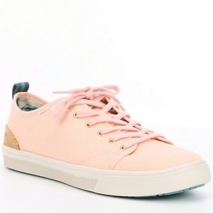 Pink Canvas Shoes